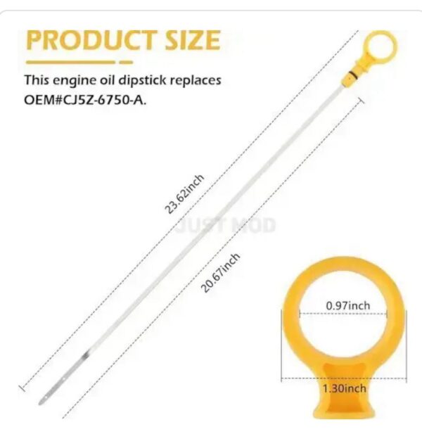 All Cars Engine Oil Level Check Guage Dipstick ( Pack of 1 ) - Image 2