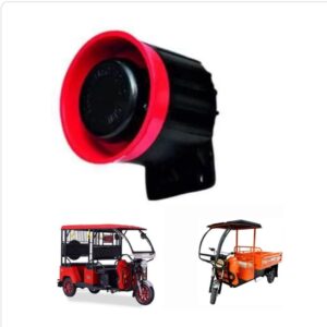 Electric Rickshaw, Car 4 Tone Chee Reverse Back Siren Alarm Anti Theft siren 12Volt