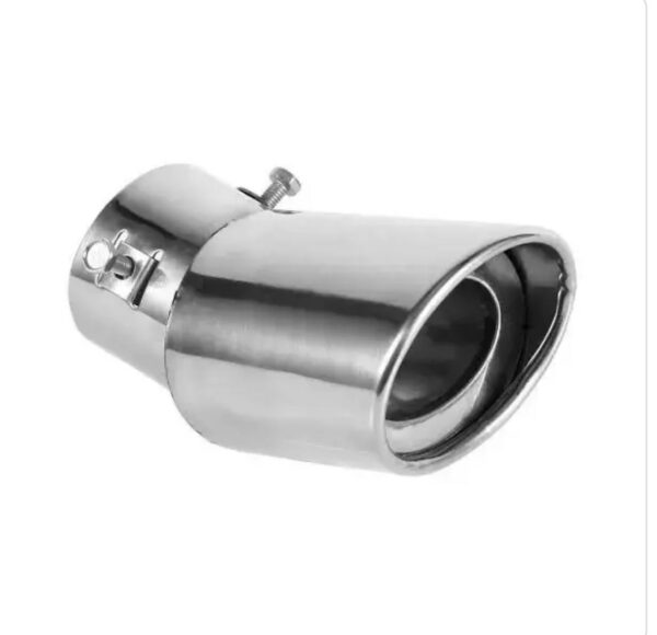 Imported Metal Body Single Pipe Universal Car Exhaust / Silencer Tip for Sport Look - Image 2
