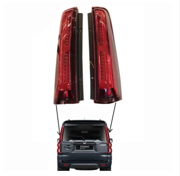 Scorpio Classic Matrix Pillar Light Upper Bezzel For Scorpio All S Variants Right & Left Side Set of 1