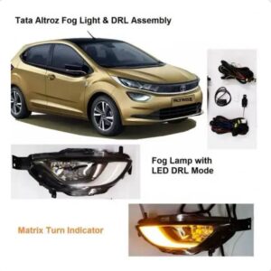 Tata Altroz 2019-24 Onwards Neon Fog Lamp Light with Halogen Matrix Indicator Pack of 2