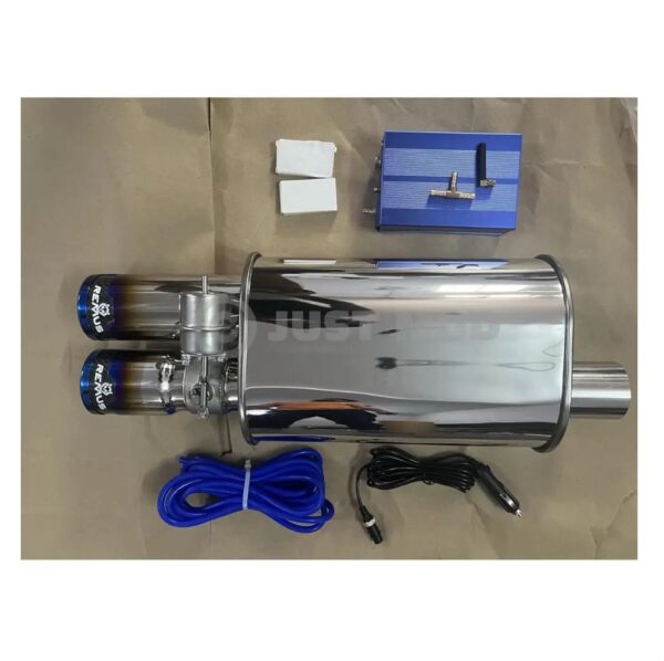 Remus Car Exhaust Valvetronic Exhaust Vacuum Kit With Proper Kit Compatible Petrol/Diesel Cars (Titanium Double Tip) - Image 3