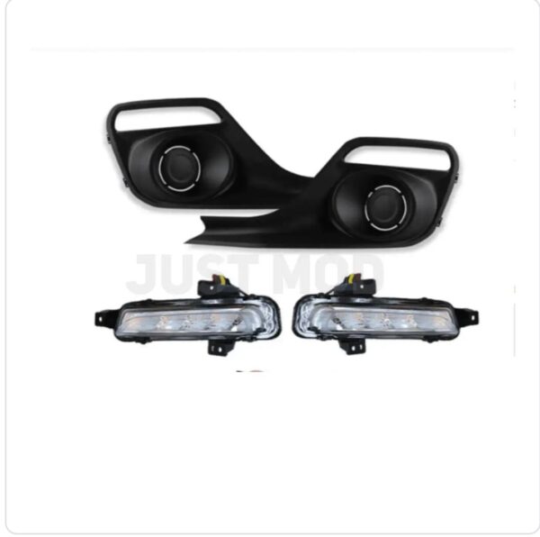 Swift 2018+ Car Front Fog Lamp LED Daytime Running Indicator Lights DRL (Pack of 2) - Image 3