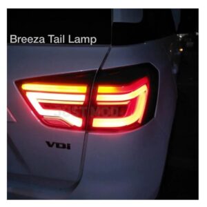 Maruti Suzuki Brezza 2016-2020 Audi Style Matrix Modified LED Tail lights (Set of 2 Pcs.)