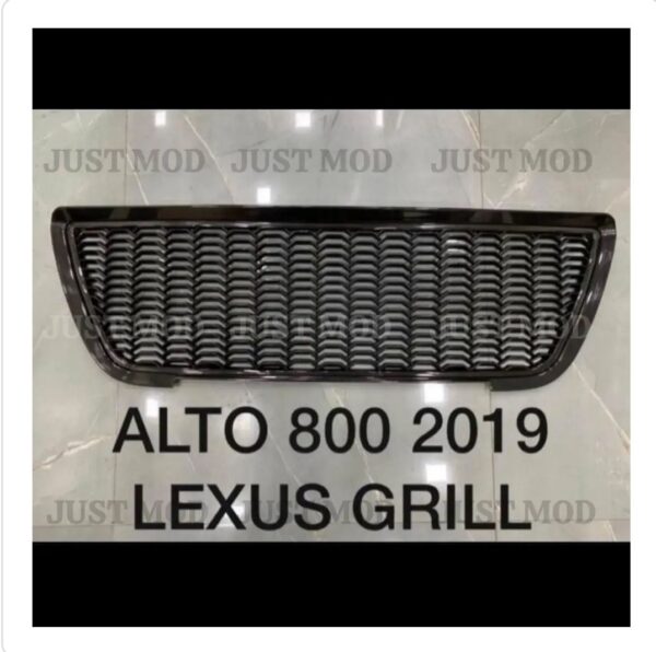 Premium Black RS Grille for Alto 800 2019 | Sporty Stylish Look | Durable Build | Perfect Fit | Easy Installation