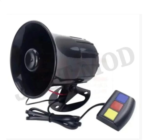 Car Siren Horn 3 Tone PA System 110db Horn Loudspeaker For Car Boat Motorcycle Truck 10W 12V DC Power - Image 4