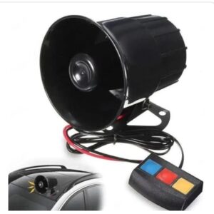 Car Siren Horn 3 Tone PA System 110db Horn Loudspeaker For Car Boat Motorcycle Truck 10W 12V DC Power