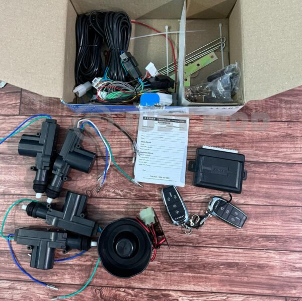 Xenos 4 Door Car Central Locking System – Universal Fit with 2 Remote Keys | Secure, Reliable & Easy Install - Image 4