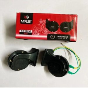 MPS Windtone Car ,Bike Automobile High Low Tone 50W Horn, For Car, 12 V (Set of 2 pcs)