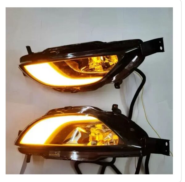 Tata Altroz 2019-24 Onwards Neon Fog Lamp Light with Halogen Matrix Indicator Pack of 2 - Image 4