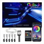 Interior Ambient Car LED Strip Lights – RGB 5-in-1 Kit with App, Remote & Music Sync | Smart Lighting Upgrade