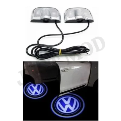 Volkswagen Car Door LED Ghost Shadow Projector Lights – Premium Stylish Entry Logo Lamp | JUSTMOD | (Pack of 2)