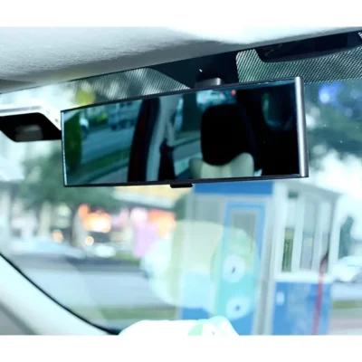 Broadway 12-Inch Rear View Mirror – Premium HD Anti-Glare Panoramic Wide Mirror | JUSTMOD