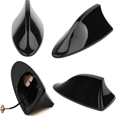 Black Shark Fin Antenna – Premium Stylish Universal Car Antenna with Signal Compatibility | JUSTMOD