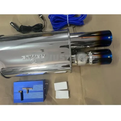 Remus Valvetronic Exhaust Vacuum Kit – Premium Titanium Double Tip for Cars | JUSTMOD