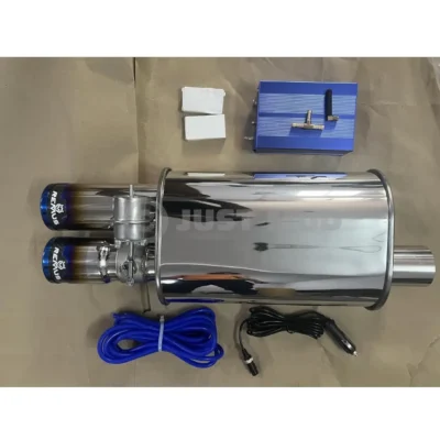 Remus Valvetronic Exhaust Vacuum Kit – Premium Titanium Double Tip for Cars | JUSTMOD