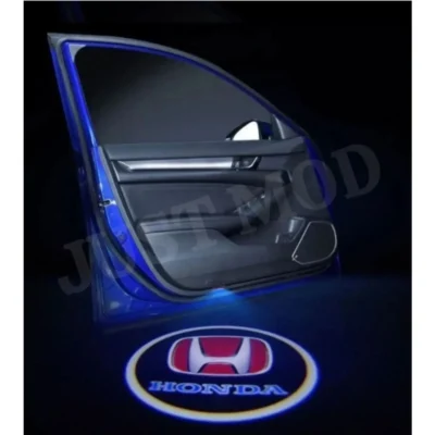 Honda Car Door LED Ghost Shadow Projector Lights – Premium Stylish Entry Logo Lamp | (Pack of 2) | JUSTMOD