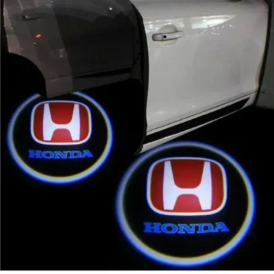 Honda Car Door LED Ghost Shadow Projector Lights – Premium Stylish Entry Logo Lamp | (Pack of 2) | JUSTMOD