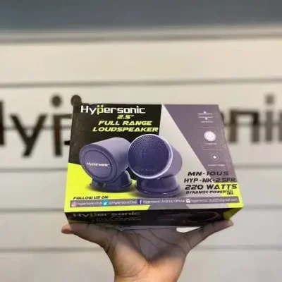 Hypersonic 2.5” Full Range Loudspeaker – Premium 220W High Output Car Dashboard Speaker | No LED | JUSTMOD