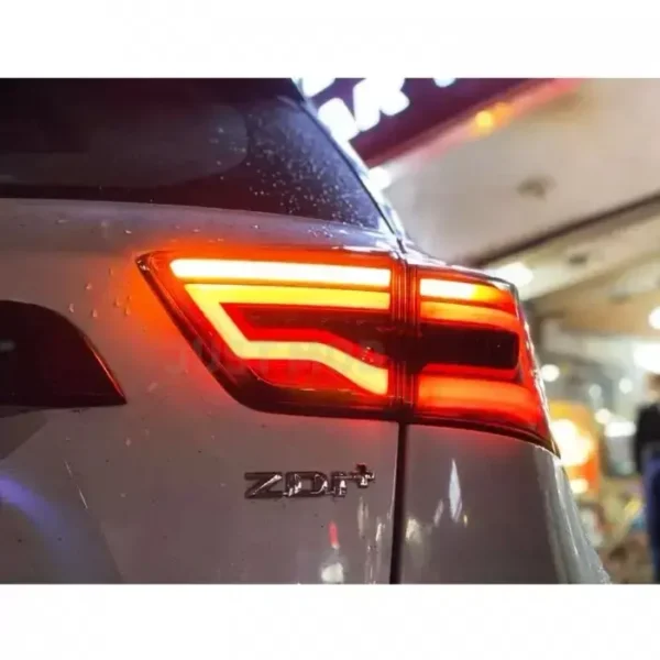 Audi Style Matrix LED Tail Lights – Premium Modified Set for Maruti Suzuki Brezza 2016–2020 | JUSTMOD