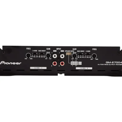 Pioneer GM-E7004 4-Channel Amplifier – High-Power 4x70W RMS Audio Amp for Car Sound | JUSTMOD