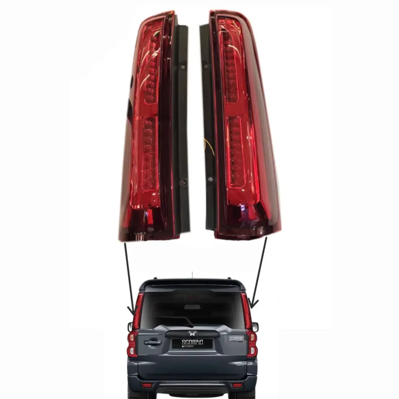 Scorpio Classic Matrix Pillar Light Upper Bezel