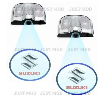 Suzuki Car Door LED Ghost Shadow Projector Lights – Premium Stylish Entry Logo Lamp | (Pack of 2) | JUSTMOD