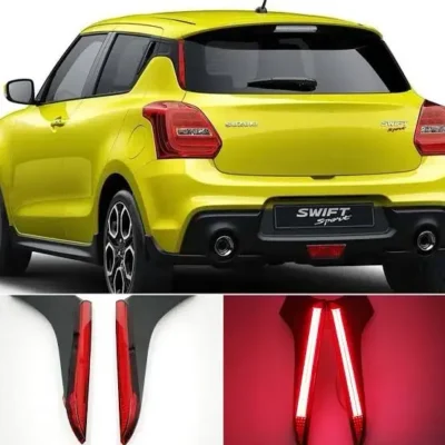 LED Pillar Light with Matrix Turn Indicator – Premium Set for Maruti Suzuki Swift 2018–Present | JUSTMOD