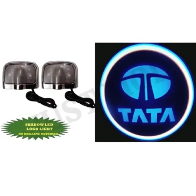 Tata Car Door LED Ghost Shadow Projector Lights – Premium Stylish Entry Logo Lamp | (Pack of 2) | JUSTMOD