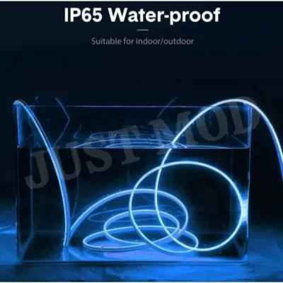 Blue Neon LED Flexible Glow Tube – Premium 12V 5M Car Light Strip for Interior & Exterior Fancy Styling | JUSTMOD