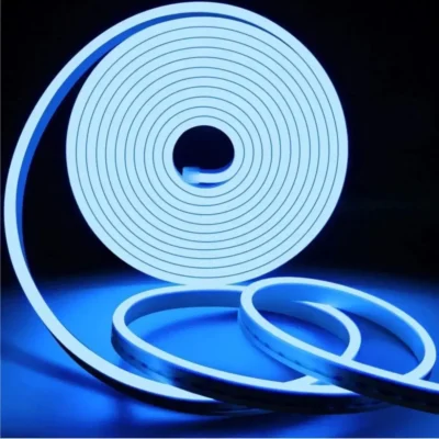 Blue Neon LED Flexible Glow Tube – Premium 12V 5M Car Light Strip for Interior & Exterior Fancy Styling | JUSTMOD