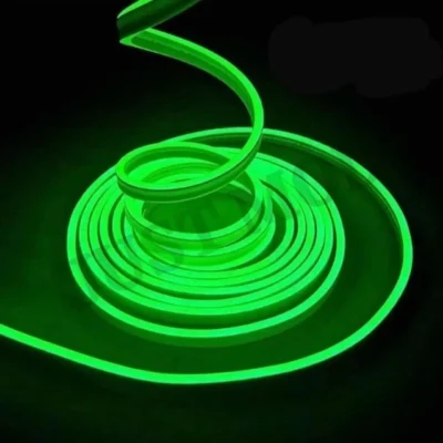 Green Neon LED Flexible Glow Tube – Premium 12V 5M Car Light Strip for | JUSTMOD