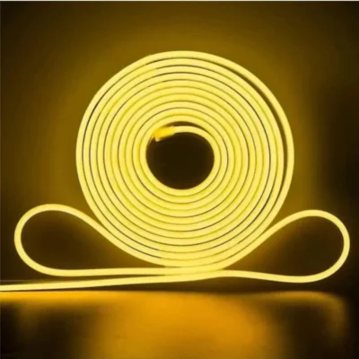 Yellow Neon LED Flexible Glow Tube – Premium 12V 5M Car Light Strip for Interior & Exterior Fancy Styling | JUSTMOD