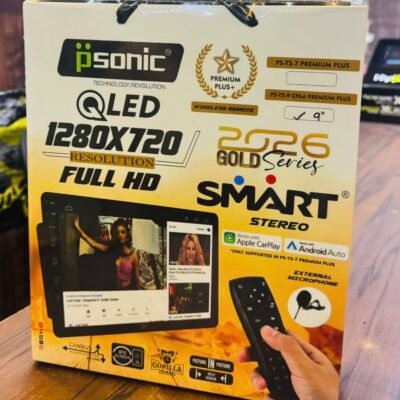 Hypersonic GT9 9” Android Smart Stereo – Advanced 4+64GB System with Wireless Apple CarPlay & Android Auto | 1-Year Warranty | JUST MOD