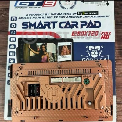 Hypersonic GT9 9” Android Smart Stereo – Advanced 4+64GB System with Wireless Apple CarPlay & Android Auto | 1-Year Warranty | JUST MOD