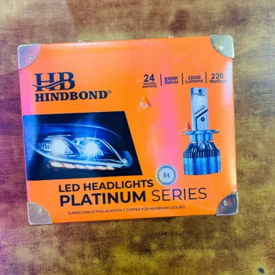 Hindbond 220W H4 LED Headlight Bulbs – Ultra Bright 6500K Car Lighting Upgrade | JUSTMOD