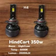 Hindcart 350W H4 LED Headlight Bulbs Hindcart 350W H4 LED Headlight Bulbs