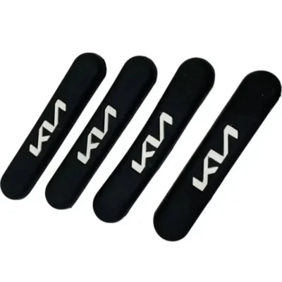 KIA Rubber Door Guards – Premium Flexible Black Door Protectors (4 Pcs)
