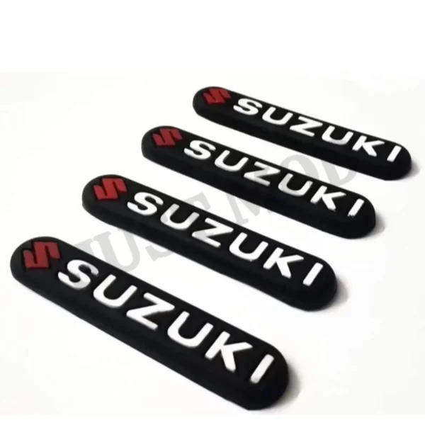 Suzuki Rubber Door Guards – Premium Flexible Black Door Protectors (4 Pcs)