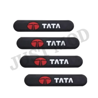 Tata Rubber Door Guards – Premium Flexible Black Door Protectors (4 Pcs)