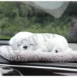 White Sleeping Dog Showpiece White Sleeping Dog Showpiece