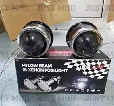 Iphcar M612 Fog Lamp Projector – Premium 3 Inch Hi/Low Beam Set (2 Pcs)