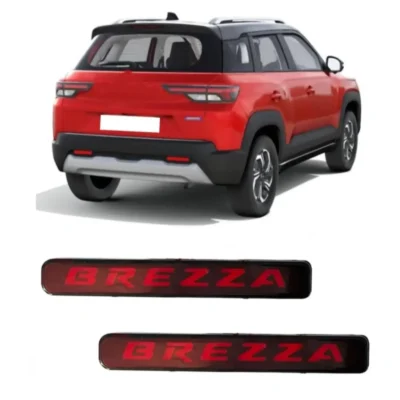 New Brezza 2022 LED Reflector Light – Premium 3 Function Red Indicator Alfa Type | JUSTMOD