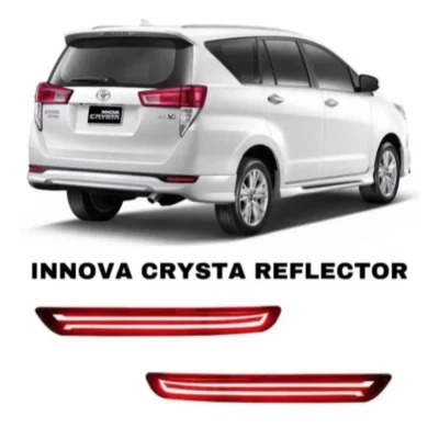 Innova Crysta Matrix Reflector Light Type B – Premium LED Red Rear Light (2016–19) | JUSTMOD