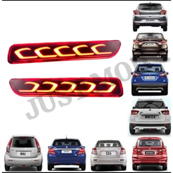 Maruti Suzuki Reflector Matrix – Premium Waterproof Type I LED with Running Indicator