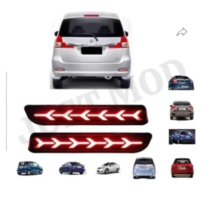 JUST MOD Maruti Suzuki Reflector Matrix – Premium Type F Waterproof LED with Running Indicator
