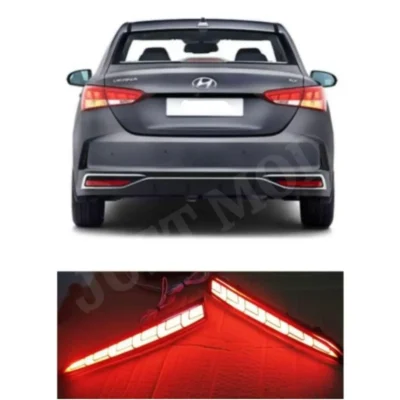 JUST MOD Verna Matrix Reflector – Premium 3 Matrix LED with Running Indicator Type B (2017–19)