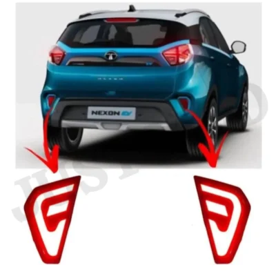 JUST MOD Nexon Matrix Reflector Light – Premium Type B LED with Scan + Running Indicator Compatible with Tata Nexon 2021 (2 Pcs)