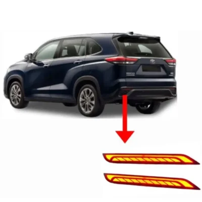 Just Mod Innova Hycross Matrix Reflector Light – Premium LED Type A with Running Indicator (2023+ Model, Red)