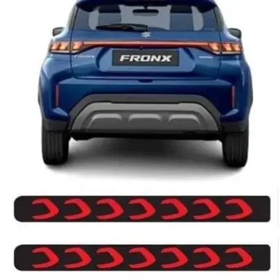 Just Mod Brezza Reflector Light – Premium XL6 2022 3 Function Rear Bumper Type-D LED with Running Indicator (Red)